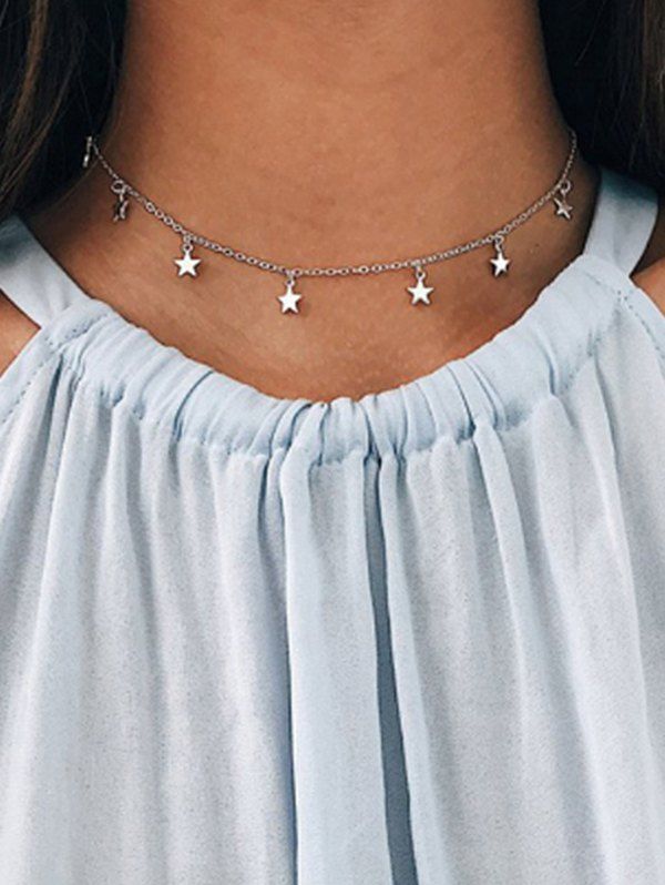 Buy Star Choker Chain Necklace  