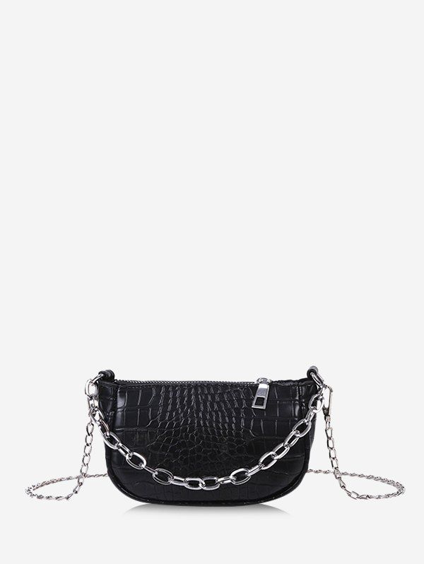 black small sling bag