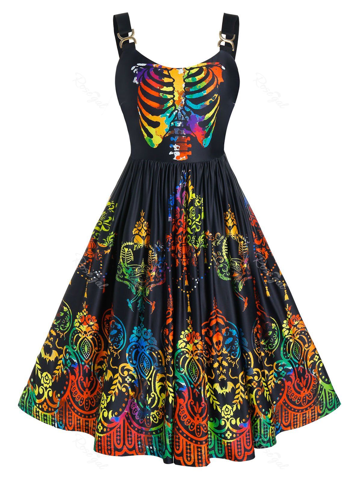 colorful plus size dresses