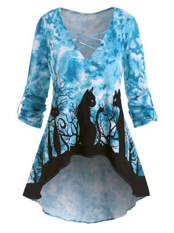 light blue dress blouse