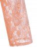 Chemisier Plongeante en Dentelle de Grande Taille - orange clair 1X