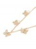 Chain Butterfly Collarbone Necklace -  