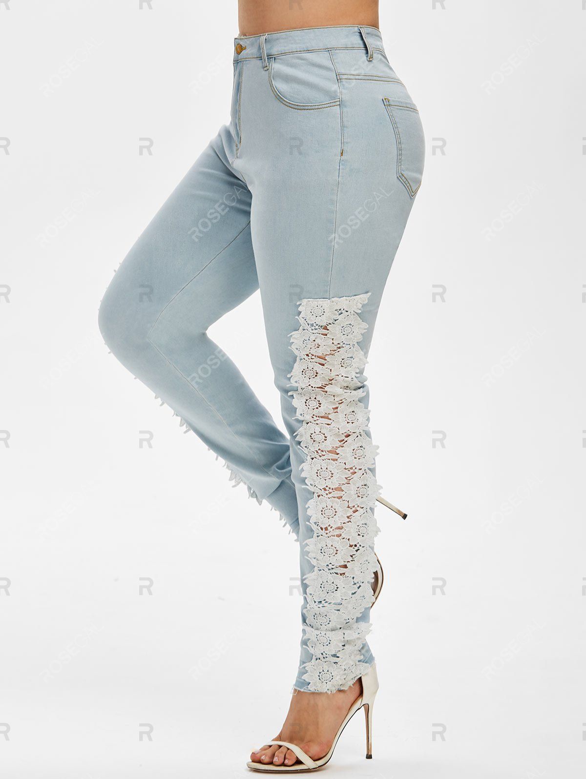 rosegal plus size jeans