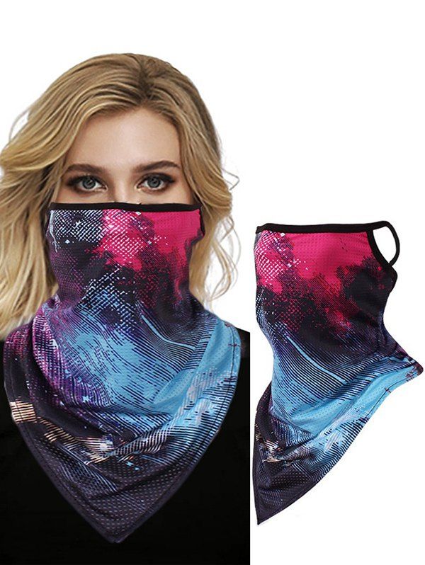 Abstract Pattern Outdoor Sports Mask Scarf
