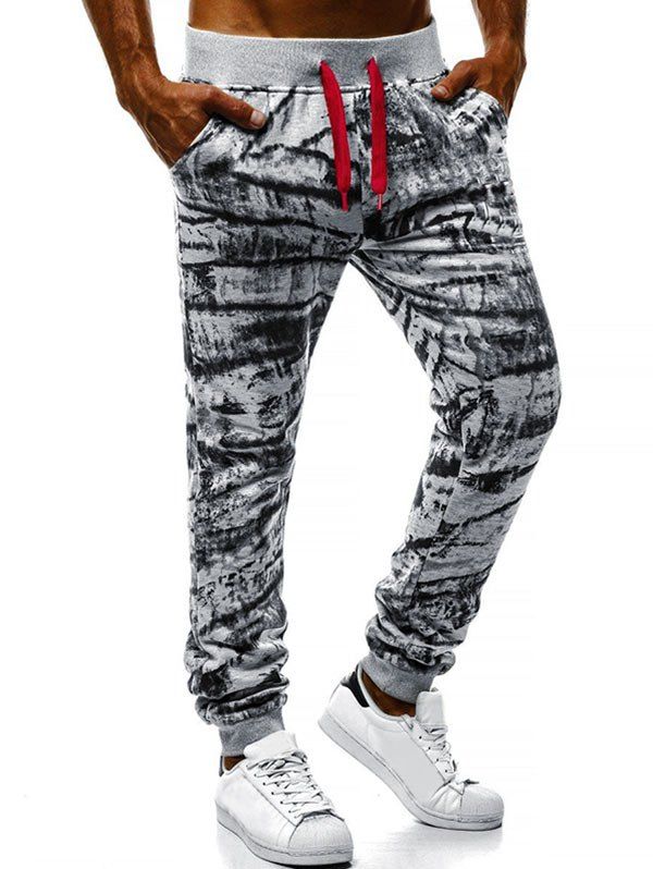 mens tie dye jogger set