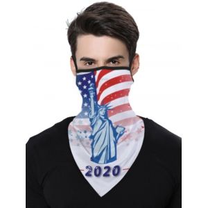 

Stars And Stripes Flag Pattern Outdoor Protection Mask Scarf, Multi