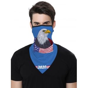 

Sports Outdoor Flag Print Multifunction Mask Scarf, White