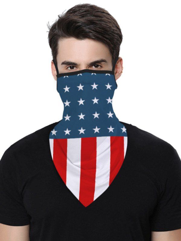 

Sports Outdoor Flag Print Multifunction Mask Scarf, Multi-b