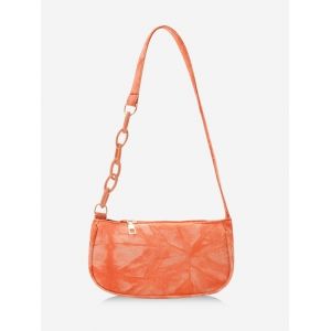 

Retro Tie Dye Chain Shoulder Bag, Dark orange