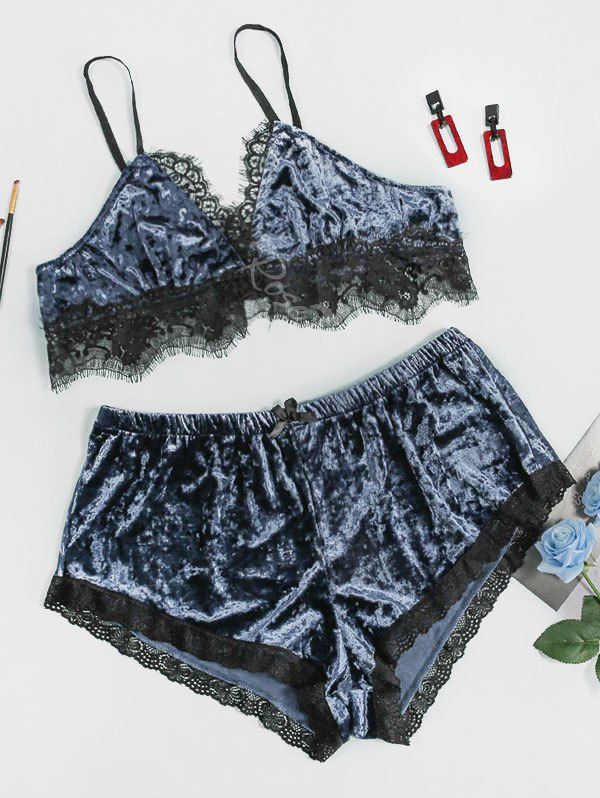 plus size velvet set