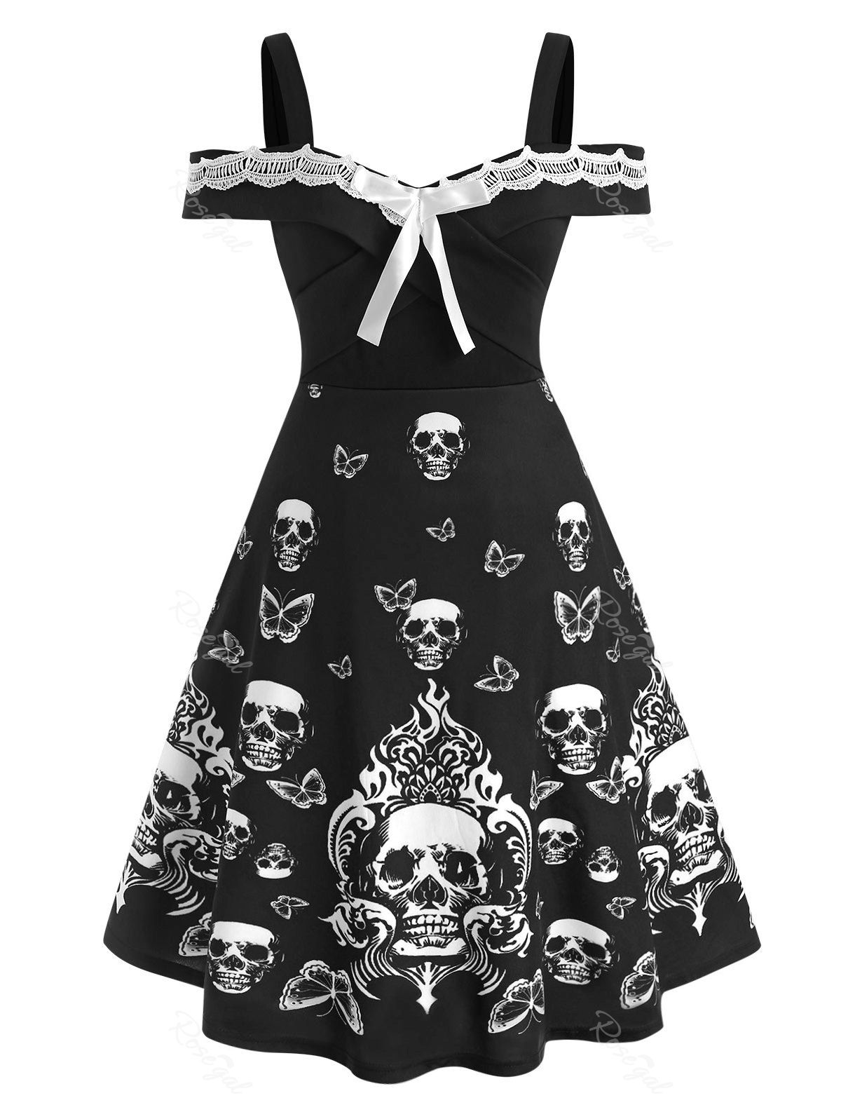 cheap skull dresses