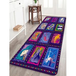 

Bohemian Horoscope Printing Floor Mat, Multi a