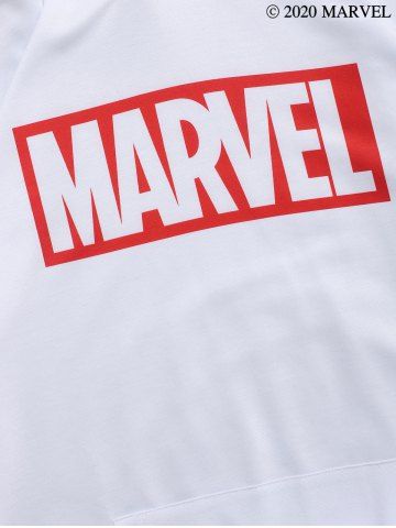 

Marvel Spider-Man Spider-Girl Venom Print Hoodie, White