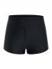 Plus Size&Curve Dip Dye Layered Skirted Boyshort Tankini Swimwear -  