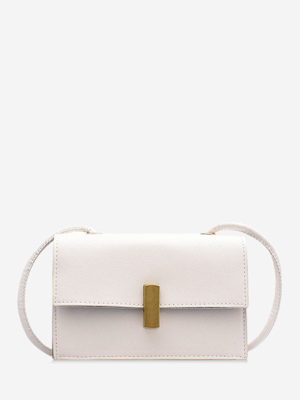 

Square Small Crossbody Bag, Milk white