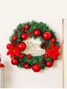 Merry Christmas Garland Floral Wall Decor -  
