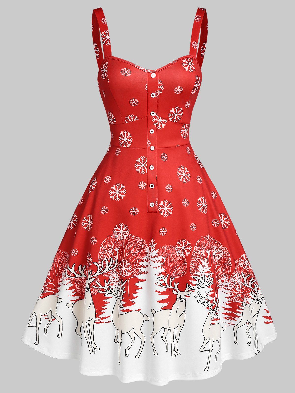 christmas print dresses uk