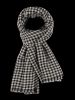 Checkered Pattern Long Winter Scarf -  