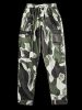 Pantalon Cargo à Imprimé Camouflage - Vert Camouflage XL