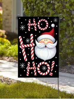 Christmas Patterned Garden Flag - MULTI-D