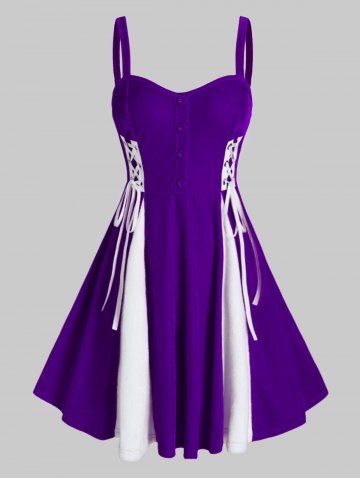 rosegal purple dress