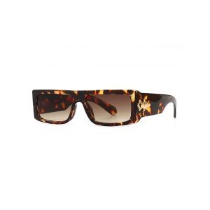 

Classic Square Shape Sunglasses, Leopard