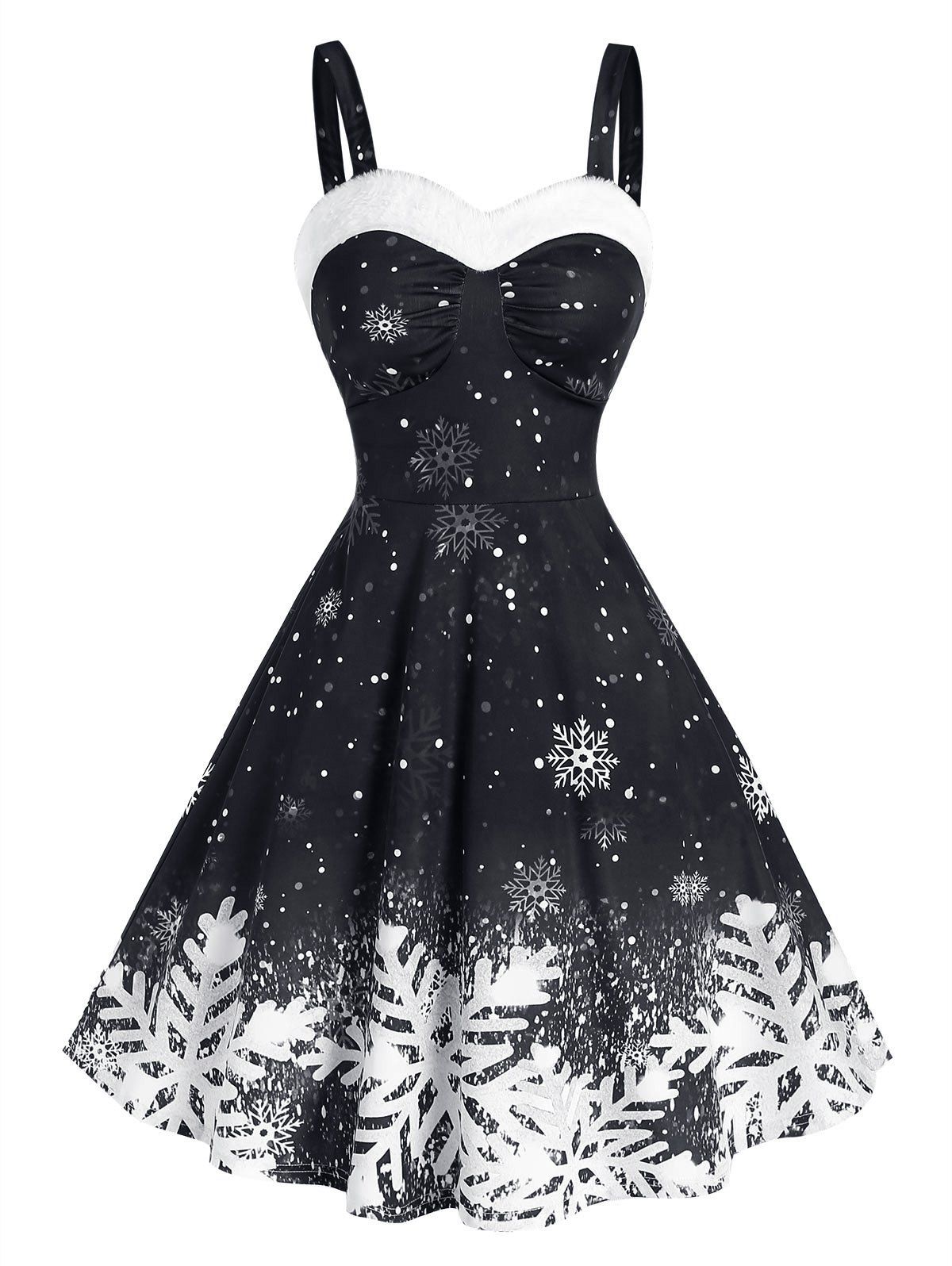 black christmas dress