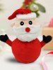 Christmas Gift Santa Snowman Flip Transform Plush Toy -  