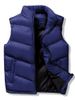 Winter Solid Casual Puffer Waistcoat -  