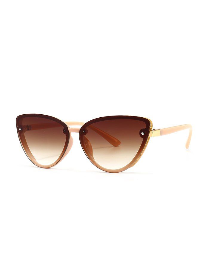 

Charm UV Protection Mental Sunglasses, Orange pink