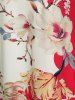 Plus Size Floral Print Swing Tee -  