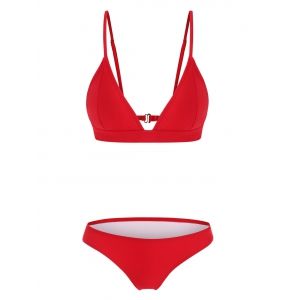 

Padded Bikini Set, Red