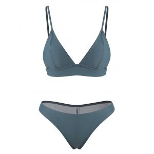 

Padded Bikini Set, Blue gray