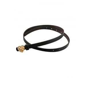 

Heart Shape Skinny Waist Belt, Black