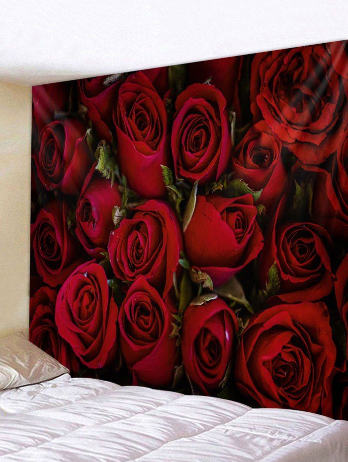 Rose Flower 3D Printed Home Wall Tapestry [30% OFF] | Rosegal