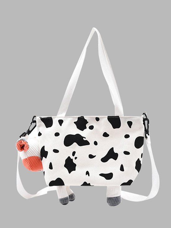 

Milk Cow Crossbody Bag, Milk white
