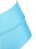 Maillot de Bain Bikini Tressé à Double Bretelle - Bleu clair L