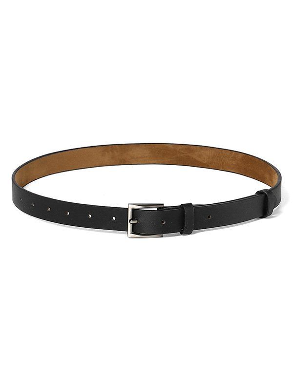 

Minimalistic Square Buckle Belt, Black