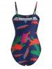 Cami Fish Print One-piece Swimsuit -  