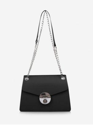 Cover Chain Hasp Shoulder Bag