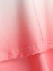 Gradient Layered Crop Cami Tank Top -  