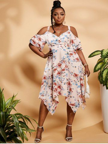low cut plus size dress