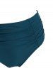 Sun Star Galaxy Flounces High Waisted Tankini Swimwear -  