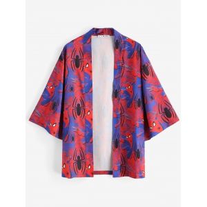 

Marvel Spider-Man Graphic Kimono Cardigan, Red