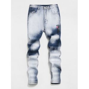 Marvel Spider-Man Faded Wash Jeans, White