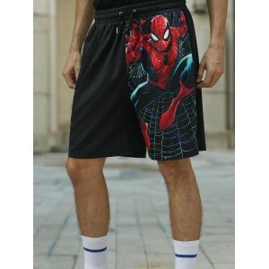 

Marvel Spider-Man Graphic Shorts, Black