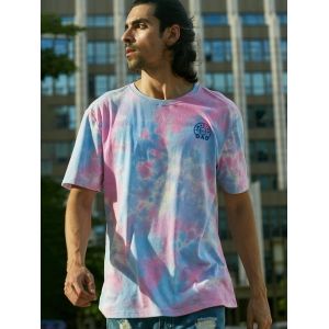 Marvel Spider-Man Amazing Dad Tie Dye T-shirt, Pink