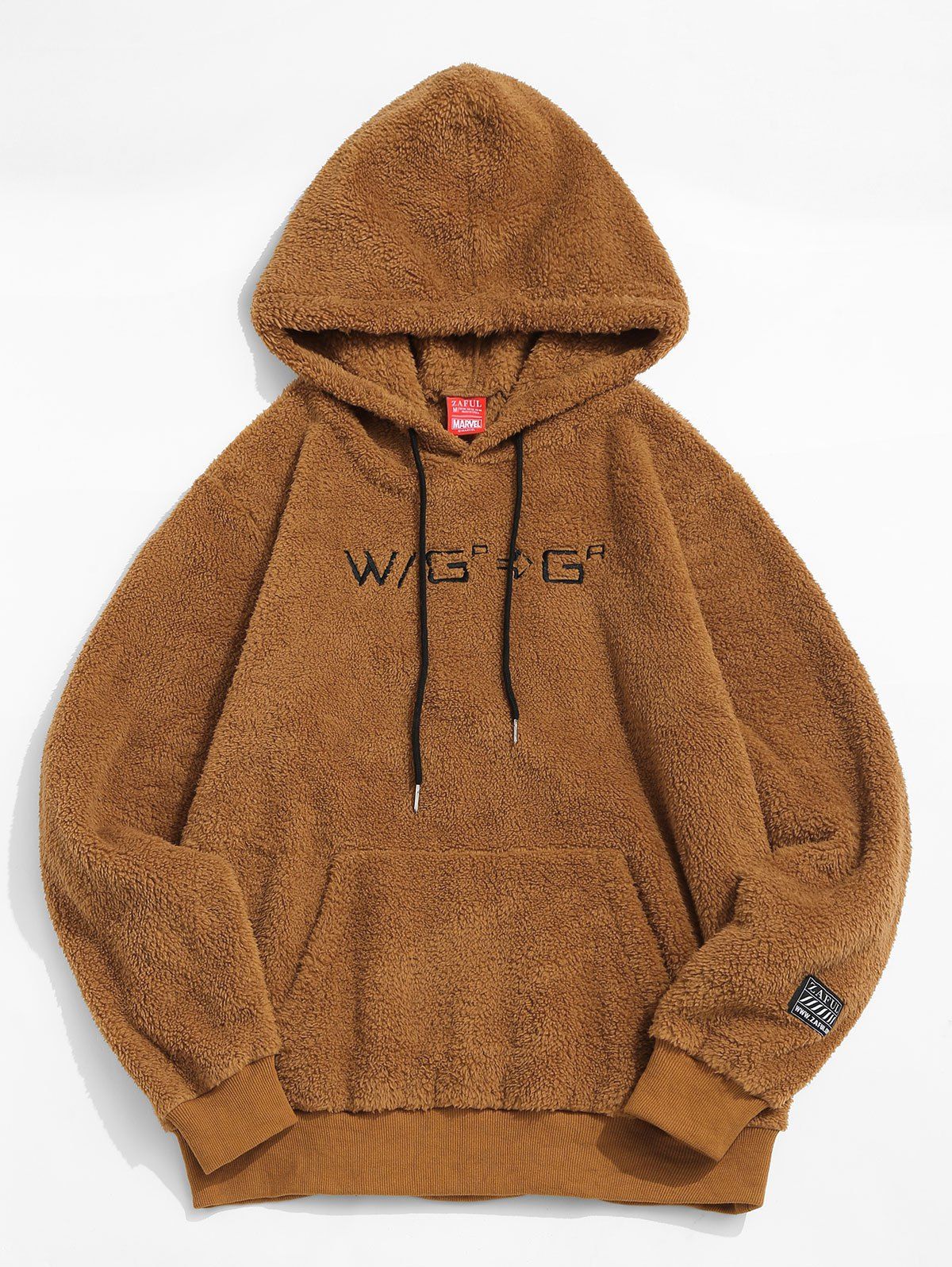 Spider man fluffy hoodie Clearance