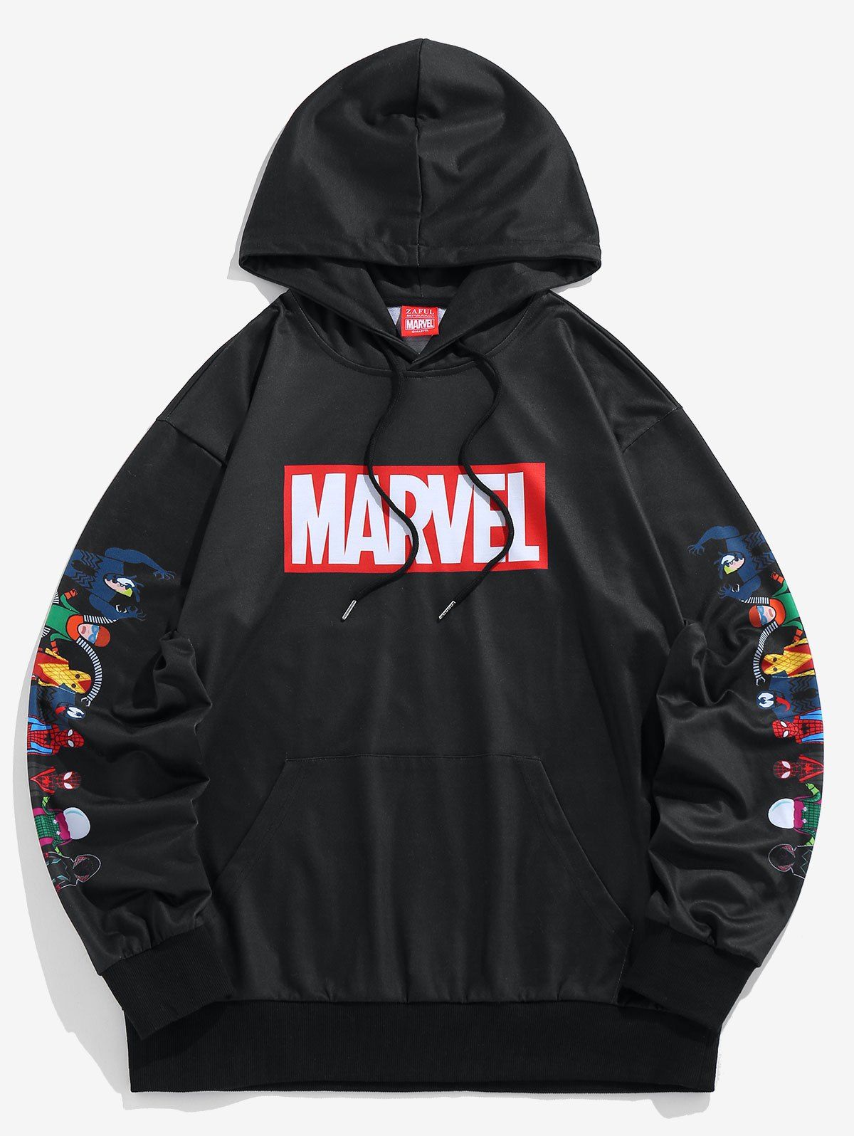 

Marvel Spider-Man Spider-Girl Venom Print Hoodie, Black