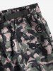 Marvel Spider-Man Camouflage Print Tapered Cargo Pants -  